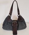 Prada Moon Tasche Denim Jeans Designer Bag Leder Hobo Archive Fashion