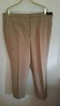 TONI Stretch Damen Hose Stretch in Beige-Braun Kariert, Gr. 24/48, Neu