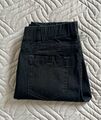 Schlupfhose/Jeggings Stretchjeans/Jeans PETER HAHN Gr. 36 7/8 schwarz