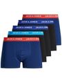 JACK & JONES Herren 5er Pack Boxershorts JACLEE Basic Unterhose S M L XL XXL