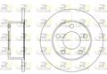 2x ROADHOUSE Bremsscheibe 6123.00 245mm für VW PASSAT B5 3B2 3B3 Variant 3B5 3B6