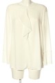 BASLER Rüschen-Bluse Damen Gr. DE 40 wollweiß Business-Look