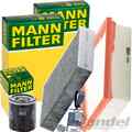 MANN FILTER INSPEKTIONSPAKET passend für RENAULT SCÉNIC 3+GRAND 2.0 16V 140 PS