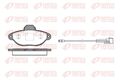 REMSA Bremsbelagsatz Scheibenbremse 0414.01 für LANCIA FORD CHEVROLET FIAT KA