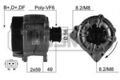 MESSMER Lichtmaschine Generator 120A 14V für VW Golf IV 1.9 TDI 1.8 T 20V