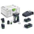 Festool Akku-Bohrschrauber C 18 HPC 4,0 I-Set, Akku-Pack, Ladegerät, Zubehör,