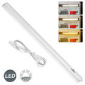 Unterbauleuchte LED Lichtleiste Küche Lampe Beleuchtung Schrank-Leuchte 230V DHL