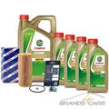 BOSCH ÖLFILTER+9L CASTROL EDGE 5W-30 LL FÜR VW CRAFTER 30-35 2.5 TDI BJ