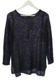 FONTANA Longpullover Damen Gr. DE 36 blau Casual-Look