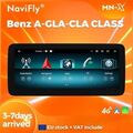 10.25" Android 13 Autoradio GPS Navi 4G Mercedes A/CLA/GLA/G X156 W176 NTG 4.5