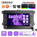 7" Android 13 CarPlay 4G Autoradio 4+64G GPS KAM Für VW GOLF 5 PASSAT Touran T5