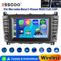 32G Android 13 Autoradio Für Mercedes Benz CLK C209 C-Klasse W203 GPS Navi WIFI