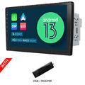 10.1" QLED Android 13 8Kern 6+64 Autoradio GPS Navi 2 DIN Bluetooth DAB+ CarPlay