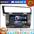 8-Kern 64GB Android 13 GPS Autoradio Navi für VW Golf VII/7 MK7 WiFi DAB+CarPlay