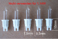 5 St. Ersatzlampen für 20er Mini Lichterkette Lichterbogen 12 V / 0,96W