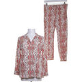 Lauren Ralph Lauren, Pyjama, Größe: M, Baumwolle/Viskose, Rot/Mehrfarbig #Bde