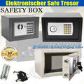 Neu Elektronisch Safe Tresor mit Zahlencode+ Notschlüssel Geld Möbel Tresor Save