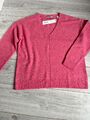 NEU Esprit Damen Pullover Größe M / 40  Pink V-Ausschnitt Super Weich mit Wolle