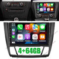 4+64GB Autoradio Für BMW 1er E81 E82 E87 E88 Android 13 Carplay GPS Navi WIFI BT