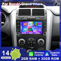 Android 14 Autoradio Stereo Für Suzuki Grand Vitara DVD GPS Navi BT 5.0 Car Play