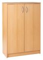 Kommode Sideboard Highboard Schrank Anrichte Mehrzweckschrank mit 2 Türen Buche