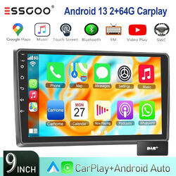 DAB Für Audi A4 8E 8H B6 B7 2000-2009 64G Carplay Android 13 Autoradio NAVI WiFi