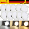 10 x LED Spot Einbaustrahler Panel Decken Wandleuchte Ultraslim Deckenleuchte