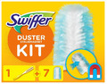 Swiffer Staubmagnet Starterset 7 + 1 Staubwedel ideal gegen Staub, Tierhaare