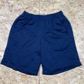 Herren Champion Shorts mittelblau mit Taschen Gym Sport 