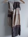 Zara XL  Schal Scarf Braun Beige Strickschal 