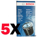 5 ORIGINAL Bosch OELFILTER ANSCHRAUBFILTER F 026 407 183 FUER SEAT VW SKODA