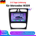 Für Benz CLK W209 W203 9'' Autoradio GPS Navi DAB+ Android 13 6+128G WIFI BT DAB