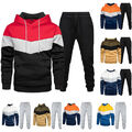 Herren Sweatshirt Trainingsanzug Jogginganzug Hoodie Hosen Sportanzug 2pcs/set