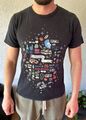 NIKE Air Vintage Print Tee washed black Gr. S/M -Must Have!