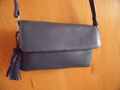 Umhängetasche Clutch, Clever chic,  kl. Tasche, Bag, Cross-over Tasche, NEU blau