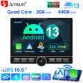 2+64G Android 13 Autoradio Carplay Navi Für VW T5 Multivan Transporter 2010-2015