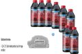 8 L LIQUI MOLY DSG Getriebeöl 8100 MEYLE Getriebeölfilter für VW Touran 1.4 FSI
