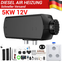 12V 5KW-8KW Diesel Auto Heizung Standheizung Luftheizung Air Heater LCD LKW PKW