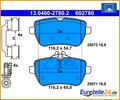 Bremsbelagsatz, Scheibenbremse ATE 13.0460-2780.2