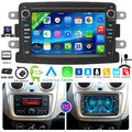 Android14 Carplay Autoradio Für Renault Dacia Duster Sandero GPS +DAB KAM 2+64G