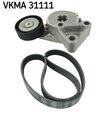 Keilrippenriemensatz SKF VKMA 31111 für VW AUDI GOLF CADDY A3 TOURAN PASSAT SEAT