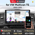 128GB DAB+ Für VW T5 Multivan Autoradio GPS Bluetooth Navi Android13 RDS WIFI 4G