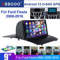 Für Ford Fiesta MK6 2008-2016 Autoradio Carplay Android 13 GPS Navi BT 64GB RDS