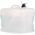 Semptec Faltbarer Wasserkanister mit Zapfhahn, 20 Liter, ideal für Trinkwasser