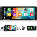 6.86" 2+64GB Android 13 Apple Carplay Autoradio GPS WiFi 1 DIN Bluetooth Kam