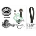 1x Wasserpumpe + Zahnriemensatz Schaeffler INA 530 0003 30 passend für AUDI