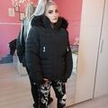 ❤️Navahoo Adele Damen Winterjacke Größe XXL warm gefüttert Teddyfell Schwarz NEU