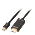 36926 Lindy Video- / Audiokabel DisplayPort HDMI Mini (M) ~D~