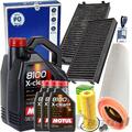 FILTERSET INSPEKTIONSPAKET+MOTUL 5W30 ÖL passend für BMW X5 E70 3.0d xDRIVE 30d