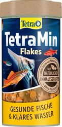 TetraMin Flakes Fischfutter Flocken Zierfische gesund klares Wasser 250ml Dose